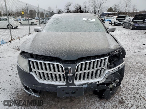2012 Lincoln MKZ with VIN 3LNHL2GCXCR834377, listed as a Copart auction lot 45908595 with 90,218 mi miles and Salvage Title. Bid and sale history available at carsss.com. Image 5.