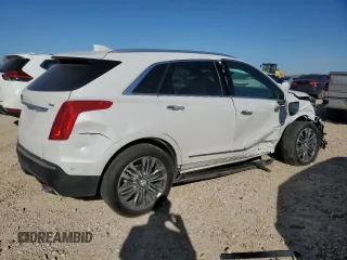 2017 Cadillac XT5 Premium Luxury AWD with VIN 1GYKNERS9HZ205281, listed as a Copart auction lot 86180574 with 20,549 mi miles and Salvage Title. Bid and sale history available at carsss.com. Image 3.