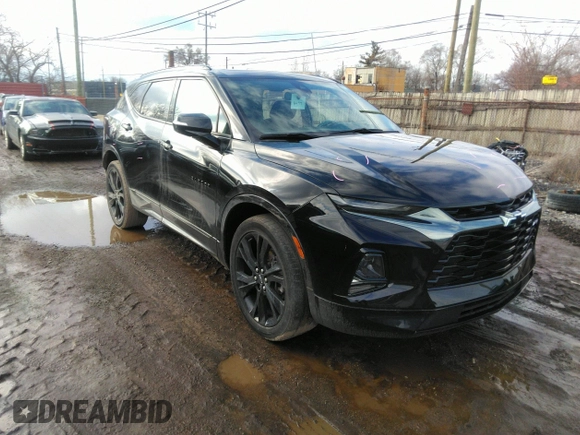 2021 Chevrolet Blazer RS with VIN 3GNKBERS9MS564305, listed as a IAAI auction lot 41662908 with 30,065 mi miles and . Bid and sale history available at DreamBid. Image 1.