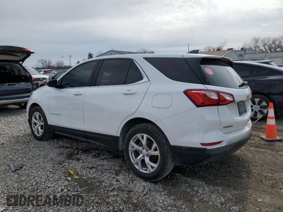 2021 Chevrolet Equinox LT with VIN 3GNAXKEV8MS112096, listed as a Copart auction lot 47725025 with 43,106 mi miles and Salvage Title. Bid and sale history available at DreamBid. Image 2.