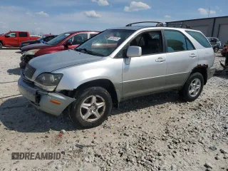 1999 Lexus RX 300 z VIN JT6HF10U1X0065676, wystawiony jako Copart lot #54053075 z przebiegiem Nie podano mil oraz Czysty tytuł • Clean title. Historia ofert i sprzedaży dostępna na DreamBid. Obrazek 1.