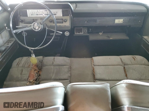 1966 Lincoln Continental with VIN 6Y82G449309, listed as a Copart auction lot 81925064 with 1,619 mi miles and Salvage Title. Bid and sale history available at DreamBid. Image 8.