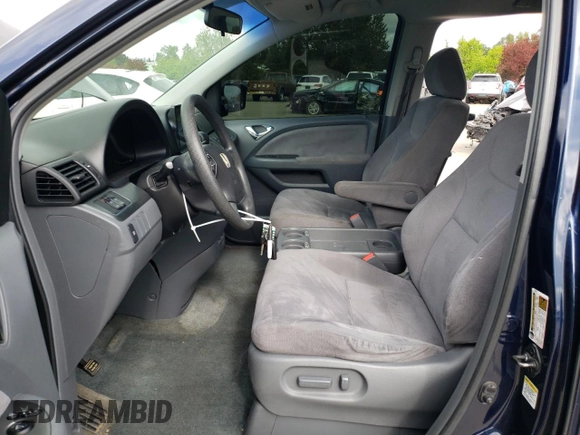 2006 Honda Odyssey EX with VIN 5FNRL38436B089189, listed as a Copart auction lot 57311505 with 165,325 mi miles and Salvage title. Bid and sale history available at DreamBid. Image 7.