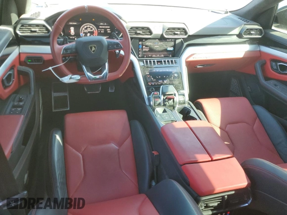 2019 Lamborghini Urus z VIN ZPBUA1ZL9KLA05029, wystawiony jako Copart lot #89060575 z przebiegiem 60 062 mil mil oraz Szkody całkowita. Historia ofert i sprzedaży dostępna na DreamBid. Obrazek 8.