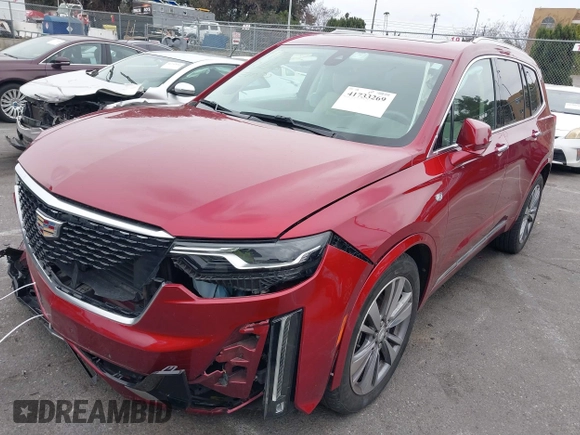 2020 Cadillac XT6 FWD Premium Luxury with VIN 1GYKPCRSXLZ133207, listed as a IAAI auction lot 41733269 with 82,853 mi miles and . Bid and sale history available at DreamBid. Image 17.