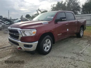 2020 Ram 1500 Big Horn with VIN 1C6RREFG3LN119738, listed as a Copart auction lot 74769604 with Not provided miles and Non repairable. Bid and sale history available at DreamBid. Image 1.