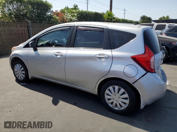 2016 Nissan Note S с VIN 3N1CE2CP1GL395163, выставлен на аукционе Copart как лот 59777895 с пробегом 42 308 миль миль и Списание • Salvage title. История ставок и продаж доступна на DreamBid. Изображение 2.