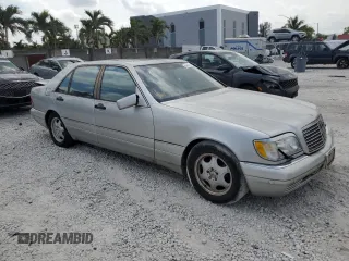 1999 Mercedes-Benz S with VIN WDBGA57G4XA413618, listed as a Copart auction lot 50457675 with 125,503 mi miles and Clean Title. Bid and sale history available at DreamBid. Image 4.