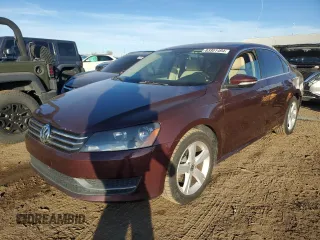 2012 Volkswagen Passat SE z VIN 1VWBP7A32CC092072, wystawiony jako Copart lot #83381494 z przebiegiem 259 949 mil mil oraz Szkoda całkowita • Salvage title. Historia ofert i sprzedaży dostępna na DreamBid. Obrazek 1.