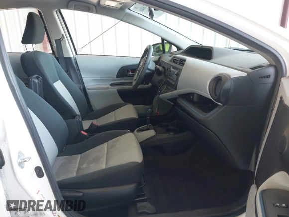 2012 Toyota Prius One with VIN JTDKDTB36C1513712, listed as a IAAI auction lot 42163440 with 130,794 mi miles. Bid and sale history available at carsss.com. Image 5.