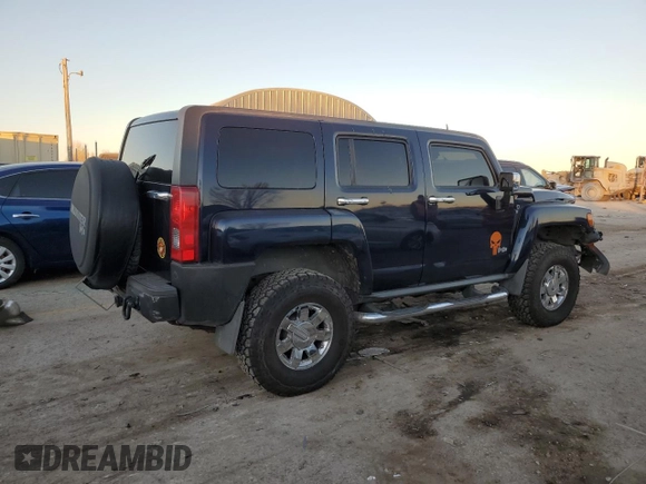 2008 Hummer H3 SUV with VIN 5GTEN13E688172138, listed as a Copart auction lot 82317664 with 124,834 mi miles and Salvage Title. Bid and sale history available at DreamBid. Image 3.