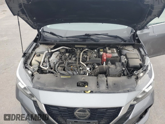 2021 Nissan Sentra SV with VIN 3N1AB8CV2MY297288, listed as a Copart auction lot 55493435 with 65,017 mi miles and Salvage title. Bid and sale history available at DreamBid. Image 11.