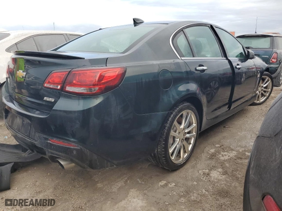 2015 Chevrolet SS with VIN 6G3F25RWXFL119998, listed as a Copart auction lot 73978534 with 0 mi miles and Salvage Title. Bid and sale history available at carsss.com. Image 3.