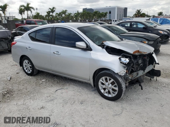 2016 Nissan Versa SV with VIN 3N1CN7AP7GL850033, listed as a Copart auction lot 52629465 with 103,707 mi miles and Salvage Title. Bid and sale history available at DreamBid. Image 4.