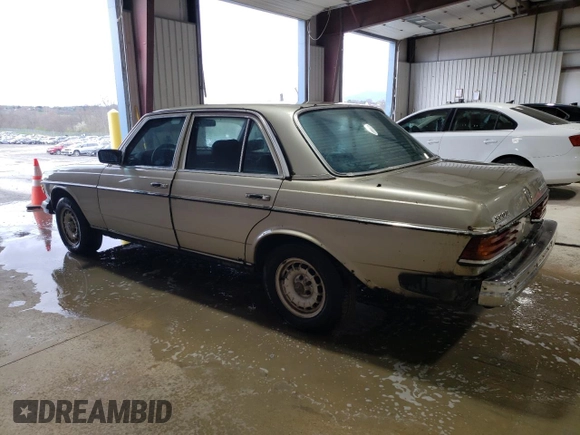 1985 Mercedes-Benz 300 with VIN WDBAB33C2FA244806, listed as a Copart auction lot 52752485 with Not Provided miles and Clean Title. Bid and sale history available at DreamBid. Image 2.