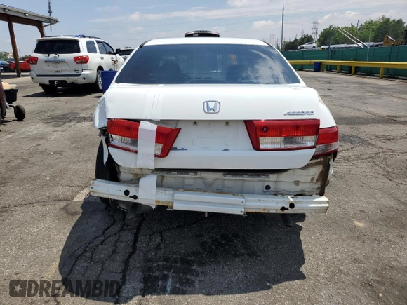 2003 Honda Accord EX z VIN 1HGCM66553A034197, wystawiony jako Copart lot #59805425 z przebiegiem 238 447 mil mil oraz Nie do naprawy • Non repairable. Historia ofert i sprzedaży dostępna na DreamBid. Obrazek 6.
