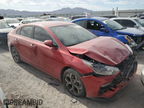 2019 Kia Forte LXS with VIN 3KPF24AD0KE079421, listed as a Copart auction lot 53004155 with 93,695 mi miles and Salvage title. Bid and sale history available at DreamBid. Image 4.