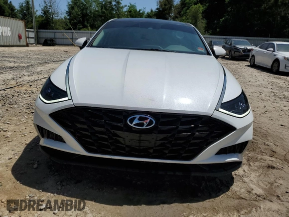 2020 Hyundai Sonata SEL z VIN 5NPEF4JA0LH028116, wystawiony jako Copart lot #57216045 z przebiegiem 58 285 mil mil oraz Nie do naprawy • Non repairable. Historia ofert i sprzedaży dostępna na DreamBid. Obrazek 5.