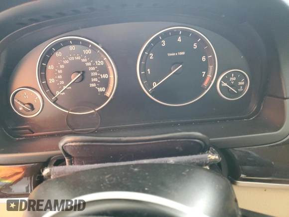 2012 BMW 5 Series 535i xDrive with VIN WBAFU7C53CDU64313, listed as a Copart auction lot 46870845 with Not Provided miles and Salvage Title. Bid and sale history available at DreamBid. Image 9.