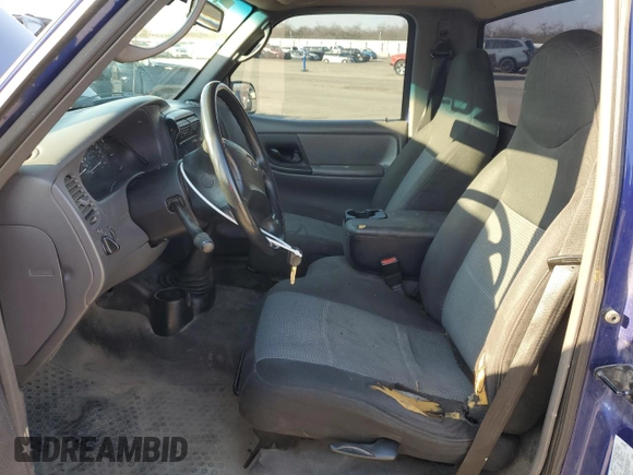 2003 Ford Ranger XL with VIN 1FTYR10U63PB29146, listed as a Copart auction lot 43073845 with 272,396 mi miles and Salvage Title. Bid and sale history available at carsss.com. Image 7.