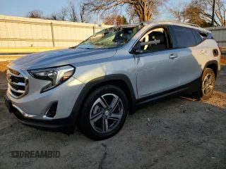 2020 GMC Terrain SLT with VIN 3GKALPEV4LL267842, listed as a Copart auction lot 48634755 with 79,883 mi miles and Salvage Title. Bid and sale history available at carsss.com. Image 1.