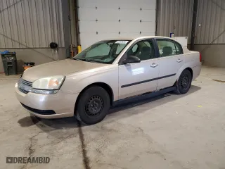 2005 Chevrolet Malibu with VIN 1G1ZS52F55F221400, listed as a Copart auction lot 53202695 with 97,447 mi miles and Salvage Title. Bid and sale history available at carsss.com. Image 1.