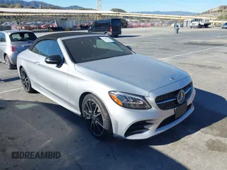 2019 Mercedes-Benz C 300 with VIN WDDWK8DB6KF856343, listed as a IAAI auction lot 41442466 with 20,520 mi miles and . Bid and sale history available at carsss.com. Image 1.