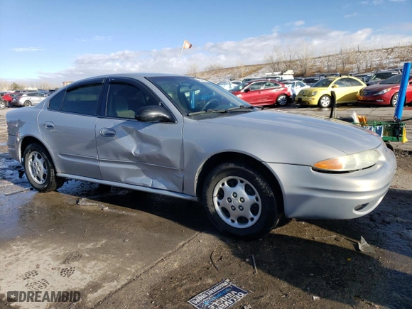 2000 Oldsmobile Alero GX with VIN 1G3NK52T3YC414498, listed as a Copart auction lot 42061255 with NaN miles and Clean Title. Bid and sale history available at carsss.com. Image 4.