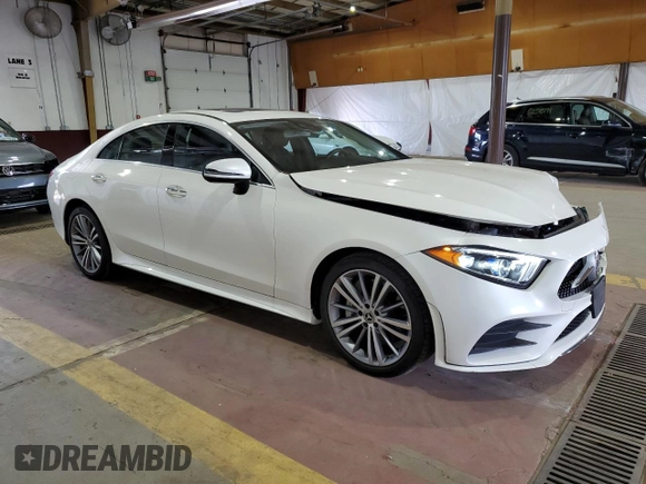 2020 Mercedes-Benz CLS with VIN W1K2J5KB0LA072709, listed as a Copart auction lot 62291234 with 16,194 mi miles and Salvage Title. Bid and sale history available at carsss.com. Image 4.