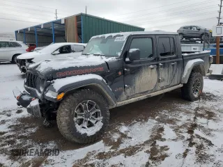 2024 Jeep Gladiator Mojave X z VIN 1C6JJTEG1RL111071, wystawiony jako Copart lot #45553485 z przebiegiem 5 766 mil mil oraz Szkoda całkowita • Salvage title. Historia ofert i sprzedaży dostępna na DreamBid. Obrazek 1.