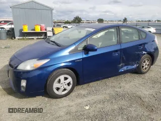 2010 Toyota Prius II with VIN JTDKN3DU1A0124501, listed as a Copart auction lot 50991285 with 112,580 mi miles and Salvage Title. Bid and sale history available at DreamBid. Image 1.