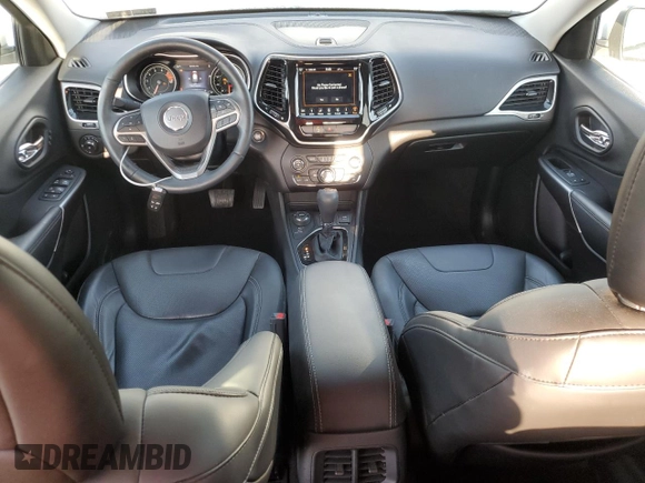 2019 Jeep Cherokee Limited with VIN 1C4PJMDX7KD193995, listed as a Copart auction lot 50142795 with 32,779 mi miles and Salvage Title. Bid and sale history available at carsss.com. Image 8.