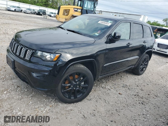 2021 Jeep Grand Cherokee Freedom with VIN 1C4RJFAG9MC567895, listed as a Copart auction lot 54686845 with 47,086 mi miles and Salvage title. Bid and sale history available at DreamBid. Image 1.
