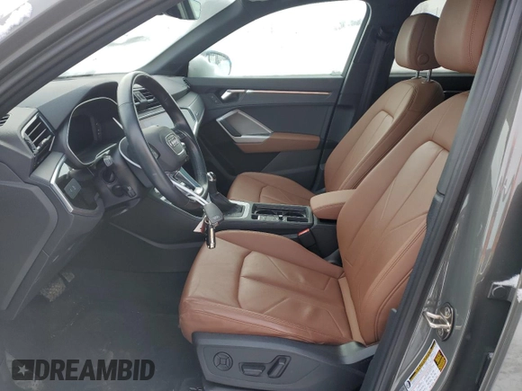 2021 Audi Q3 S line Premium Plus with VIN WA1EECF38M1085691, listed as a Copart auction lot 86403464 with 36,536 mi miles and Salvage Title. Bid and sale history available at carsss.com. Image 7.