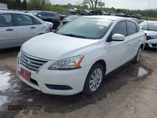 2014 Nissan Sentra S with VIN 3N1AB7AP1EL692463, listed as a IAAI auction lot 42035053 with 63,749 mi miles and . Bid and sale history available at DreamBid. Image 2.