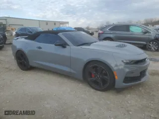 2022 Chevrolet Camaro 2SS with VIN 1G1FH3D78N0100780, listed as a Copart auction lot 84434434 with 25,074 mi miles and Salvage Title. Bid and sale history available at carsss.com. Image 4.