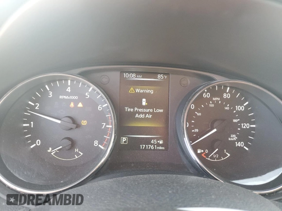 2017 Nissan Rogue SV z VIN KNMAT2MV5HP564579, wystawiony jako Copart lot #56025665 z przebiegiem 171 761 mil mil oraz Szkoda całkowita • Salvage title. Historia ofert i sprzedaży dostępna na DreamBid. Obrazek 9.
