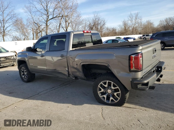 2017 GMC Sierra 1500 SLT z VIN 3GTU2NEJ4HG364956, wystawiony jako Copart lot #85657104 z przebiegiem 116 430 mil mil oraz Szkoda całkowita • Salvage title. Historia ofert i sprzedaży dostępna na DreamBid. Obrazek 2.