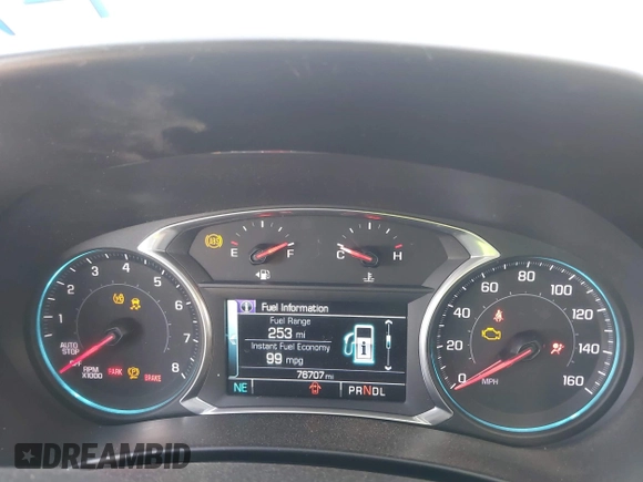 2018 Chevrolet Equinox Premier with VIN 2GNAXWEX3J6141427, listed as a IAAI auction lot 41830179 with 76,707 mi miles and . Bid and sale history available at carsss.com. Image 7.