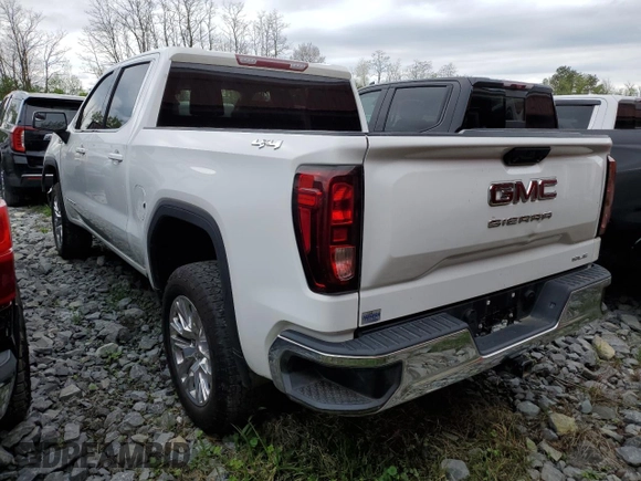 2023 GMC Sierra 1500 with VIN 1GTUUBE84PZ327510, listed as a Copart auction lot 51716385 with 30,590 mi miles and Salvage Title. Bid and sale history available at DreamBid. Image 2.