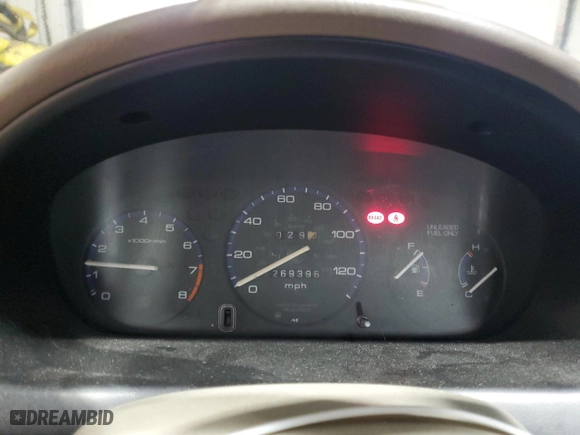 1997 Honda Civic LX with VIN 1HGEJ6572VL027980, listed as a Copart auction lot 53024335 with 269,396 mi miles and Salvage Title. Bid and sale history available at carsss.com. Image 9.