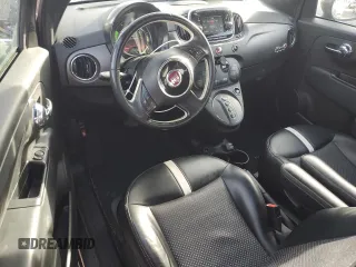 2017 FIAT 500e with VIN 3C3CFFGE6HT699377, listed as a Copart auction lot 83835404 with 55,273 mi miles and Salvage Title. Bid and sale history available at carsss.com. Image 8.