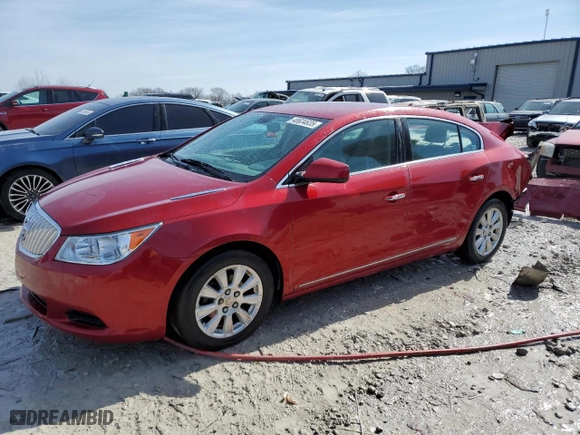 2012 Buick LaCrosse Convenience with VIN 1G4GB5ER7CF373787, listed as a Copart auction lot 48634635 with 88,172 mi miles and Clean Title. Bid and sale history available at carsss.com. Image 1.
