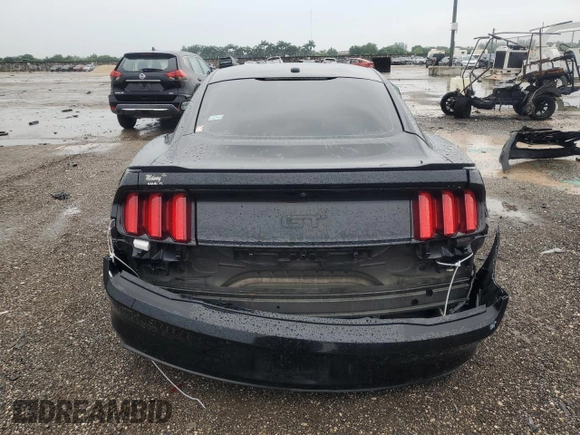 2017 Ford Mustang GT with VIN 1FA6P8CF8H5343017, listed as a Copart auction lot 71477464 with 86,846 mi miles and Salvage title. Bid and sale history available at DreamBid. Image 6.