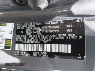 2021 Lexus RX 350 с VIN 2T2HZMDA9MC298056, выставлен на аукционе IAAI как лот 42568908 с пробегом 22 510 миль миль и . История ставок и продаж доступна на DreamBid. Изображение 9.