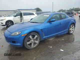 2006 Mazda RX-8 with VIN JM1FE173260206754, listed as a Copart auction lot 68485854 with 124,279 mi miles and Salvage Title. Bid and sale history available at carsss.com. Image 1.