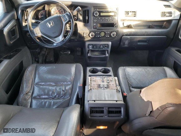 2011 Honda Ridgeline RTL with VIN 5FPYK1F52BB010305, listed as a Copart auction lot 49371755 with 287,168 mi miles and Salvage Title. Bid and sale history available at carsss.com. Image 8.
