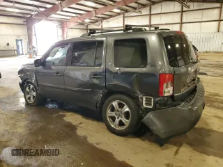 2012 Honda Pilot EX-L with VIN 5FNYF4H54CB042010, listed as a Copart auction lot 60454185 with Not provided miles and Clean title. Bid and sale history available at DreamBid. Image 2.