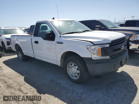 2020 Ford F-150 XL with VIN 1FTMF1CB5LKD02203, listed as a Copart auction lot 41440295 with 110,358 mi miles and Salvage Title. Bid and sale history available at carsss.com. Image 4.