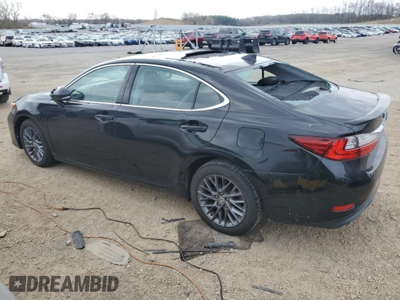 2018 Lexus ES with VIN 58ABK1GG4JU093065, listed as a Copart auction lot 54733005 with 92,442 mi miles and Clean Title. Bid and sale history available at carsss.com. Image 2.